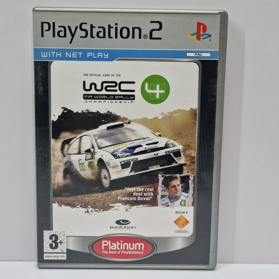 WRC 4: The Official Game of the FIA World Rally Championship - Platinum [PlayStation 2, 2005] - FR