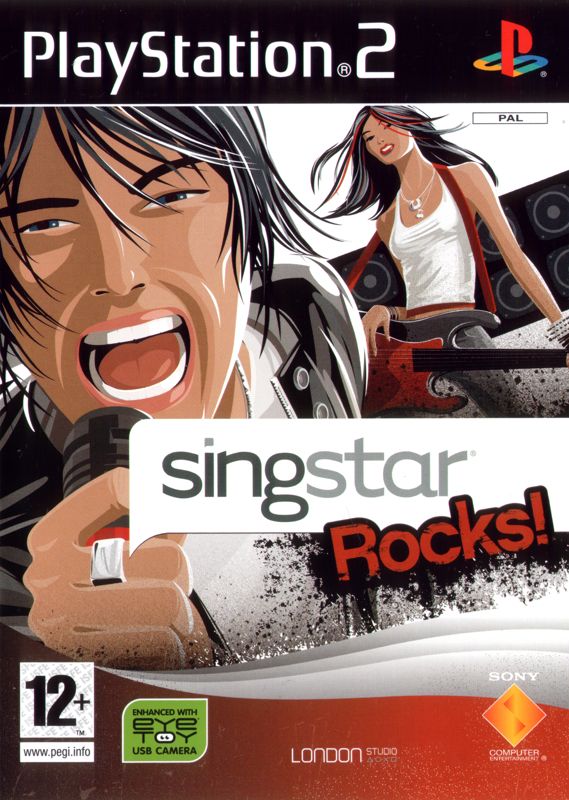 SingStar: Rocks! [PlayStation 2, 2006] - GB