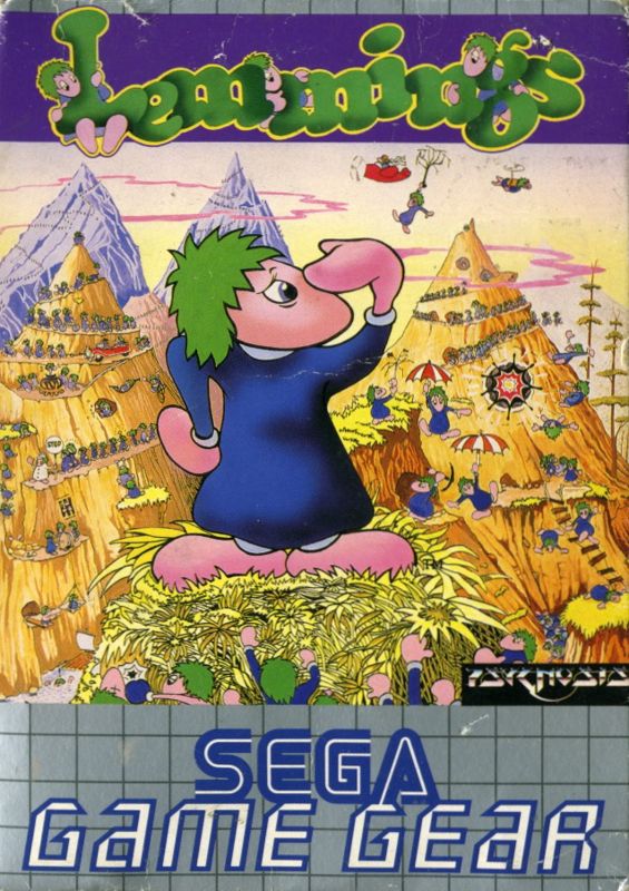 Lemmings [Game Gear, 1992] - BE/FR/DE/IT/ES/GB
