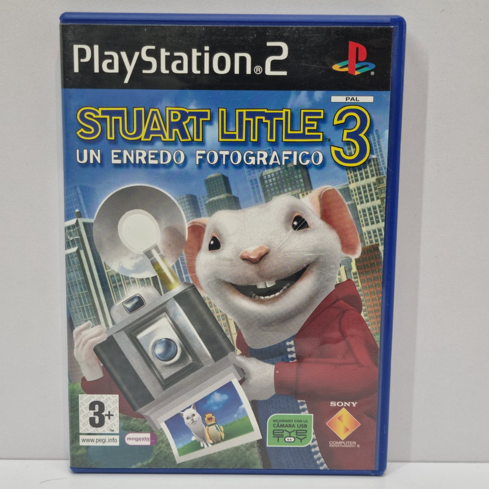 Stuart Little 3: Un Enredo Fotografico [PlayStation 2, 2005] - ES