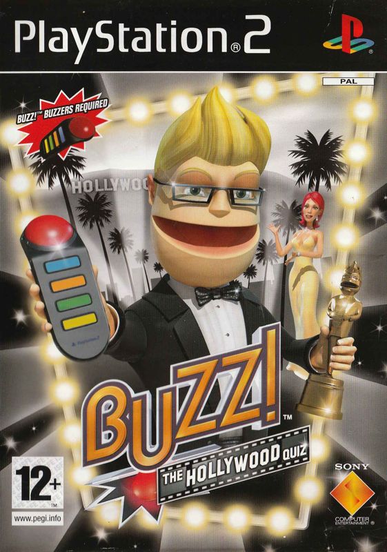 Buzz! The Hollywood Quiz - Promo Copy (No Barcode) [PlayStation 2, 2007] - GB