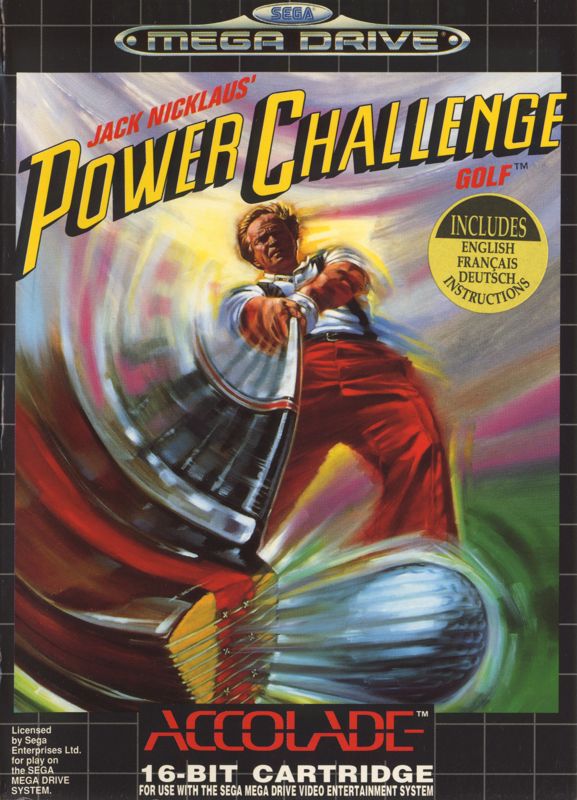 Jack Nicklaus' Power Challenge Golf [Genesis, 1993] - GB