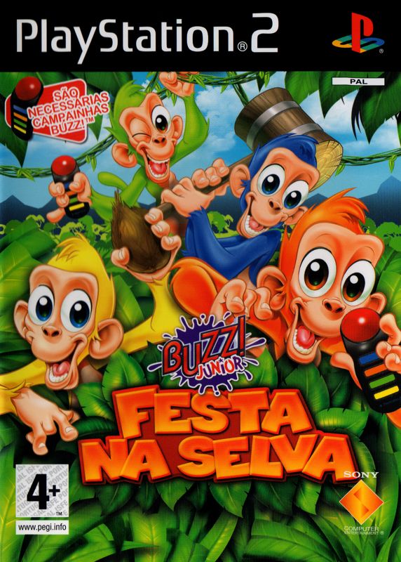 Buzz! Junior: Festa na Selva [PlayStation 2, 2006] - PT