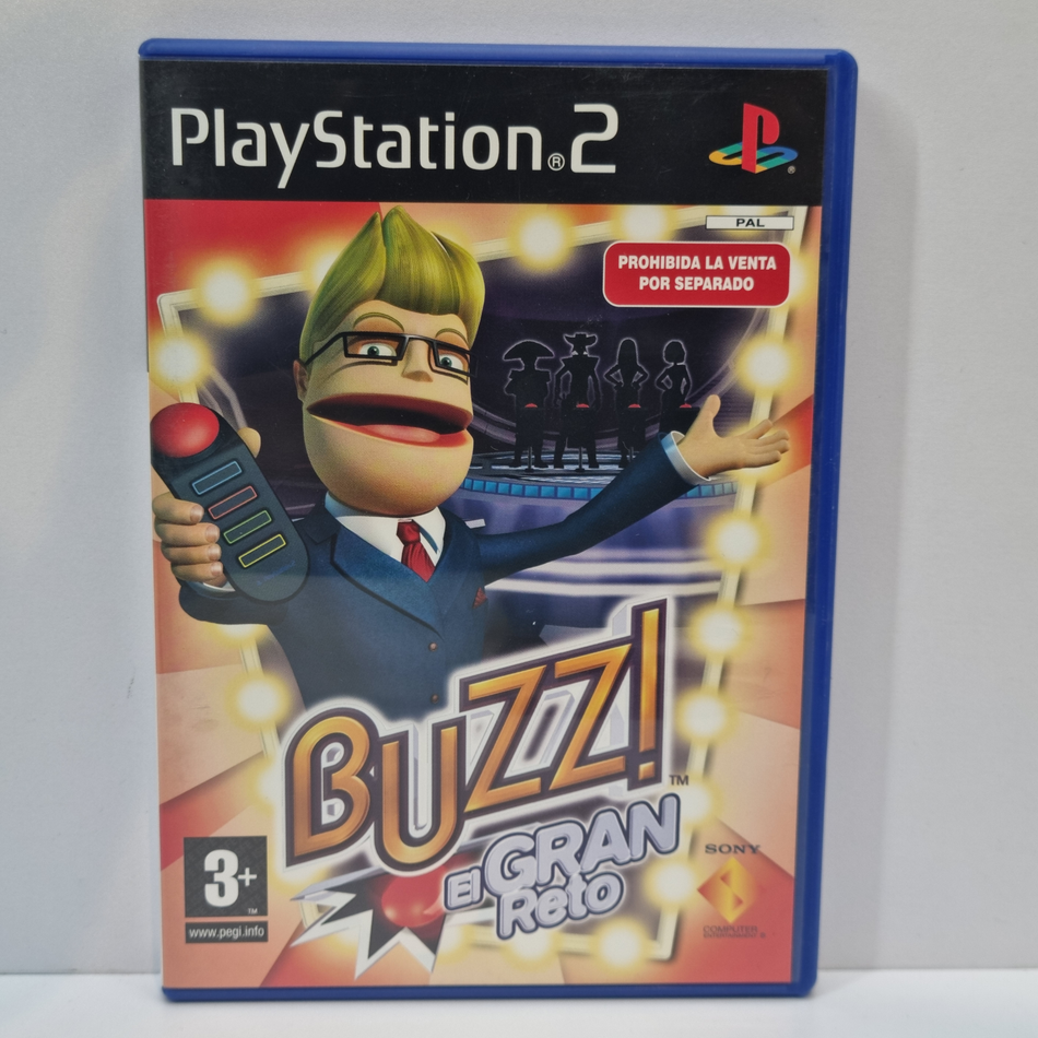Buzz!: El Gran Reto - Promo Copy (No Barcode) [PlayStation 2, 2006] - PT