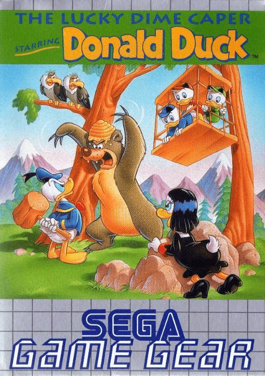 The Lucky Dime Caper starring Donald Duck [Game Gear, 1992] - GB