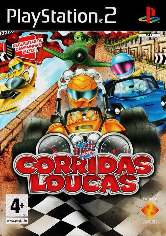 Buzz! Corridas Loucas [PlayStation 2, 2008] - PT
