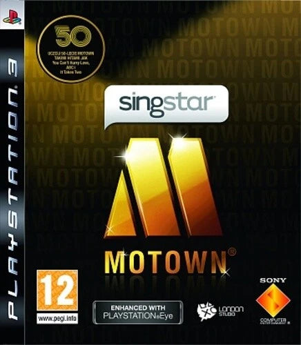 SingStar: Motown [PlayStation 3, 2009] - GB