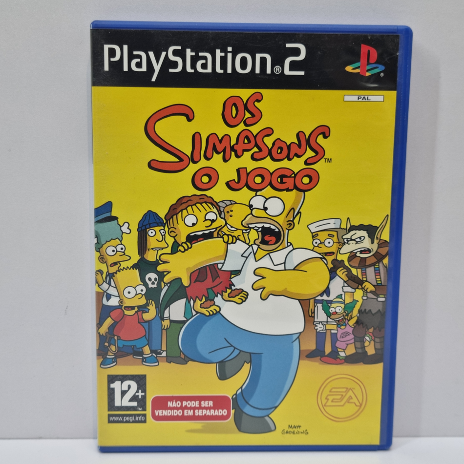 Os Simpsons O Jogo [PlayStation 2, 2009] - PT