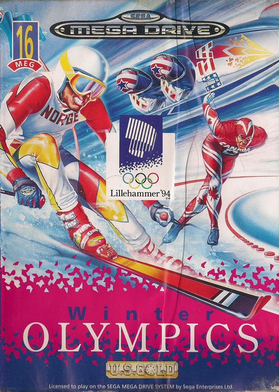 Winter Olympics: Lillehammer '94 [Genesis, 1994] - GB