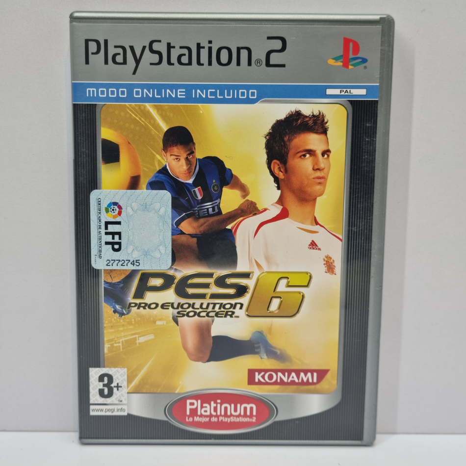 Winning Eleven: Pro Evolution Soccer 2007 - Platinum [PlayStation 2, 2007] - ES