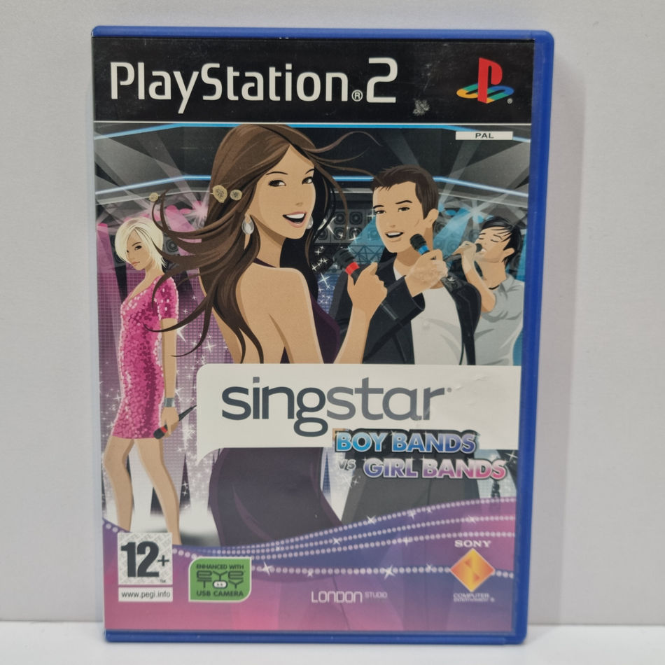 SingStar: Boy Bands vs Girl Bands [PlayStation 2, 2008] - GB