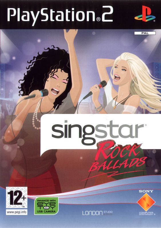 SingStar: Rock Ballads [PlayStation 2, 2007] - GB