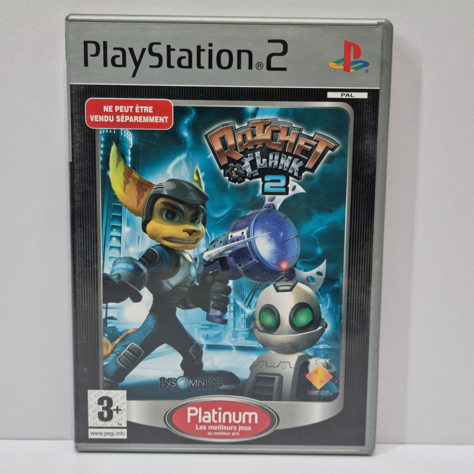 Ratchet & Clank 2 - Platinum - Promo Copy (No Barcode) [PlayStation 2, 2004] - FR
