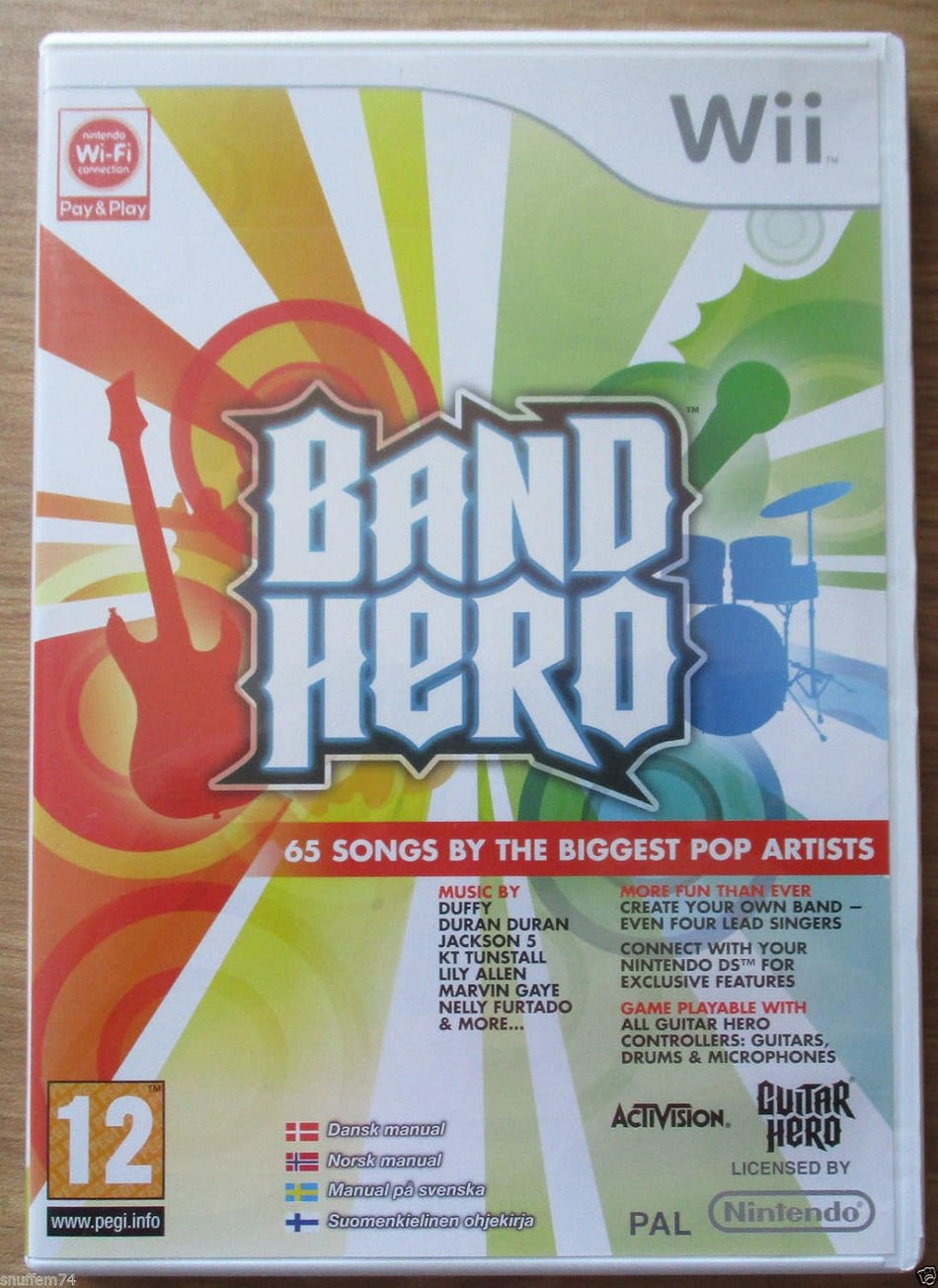 Band Hero [Wii, 2009] - GB