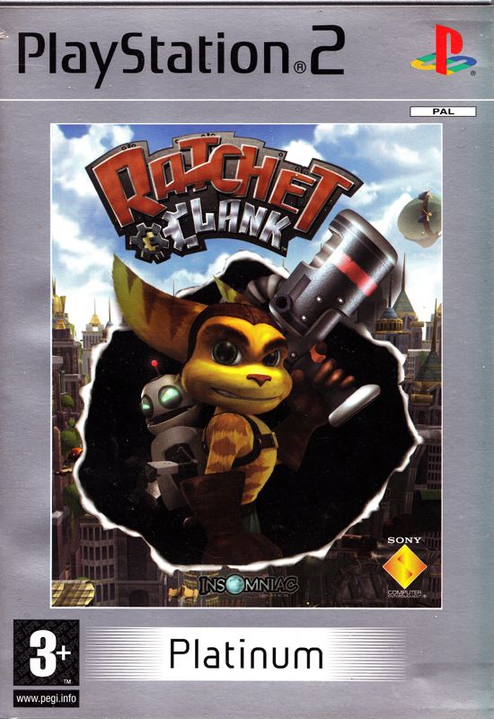 Ratchet & Clank - Platinum [PlayStation 2, 2005] - PT/GB/ES