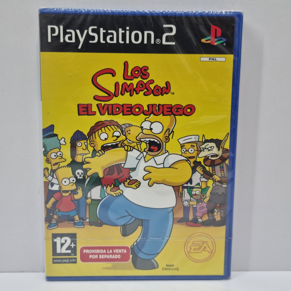 Los Simpson: El Videojuego - Promo Copy (No Barcode) [PlayStation 2, 2009] - ES
