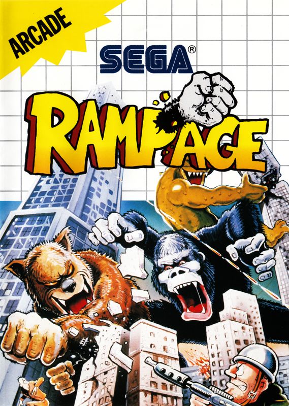 Rampage [SEGA Master System, 1988] - FR/DE/IT/ES/GB