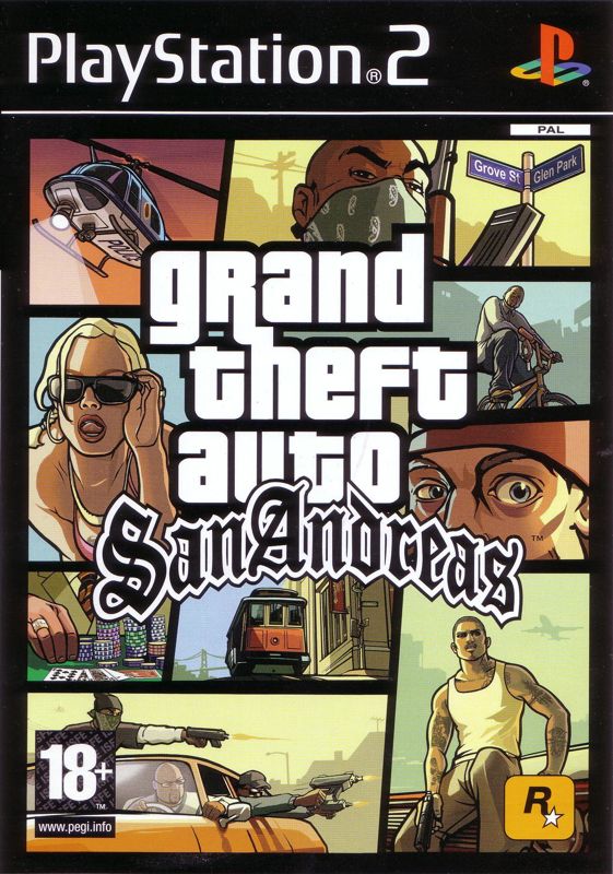 Grand Theft Auto: San Andreas [PlayStation 2, 2004] - FR