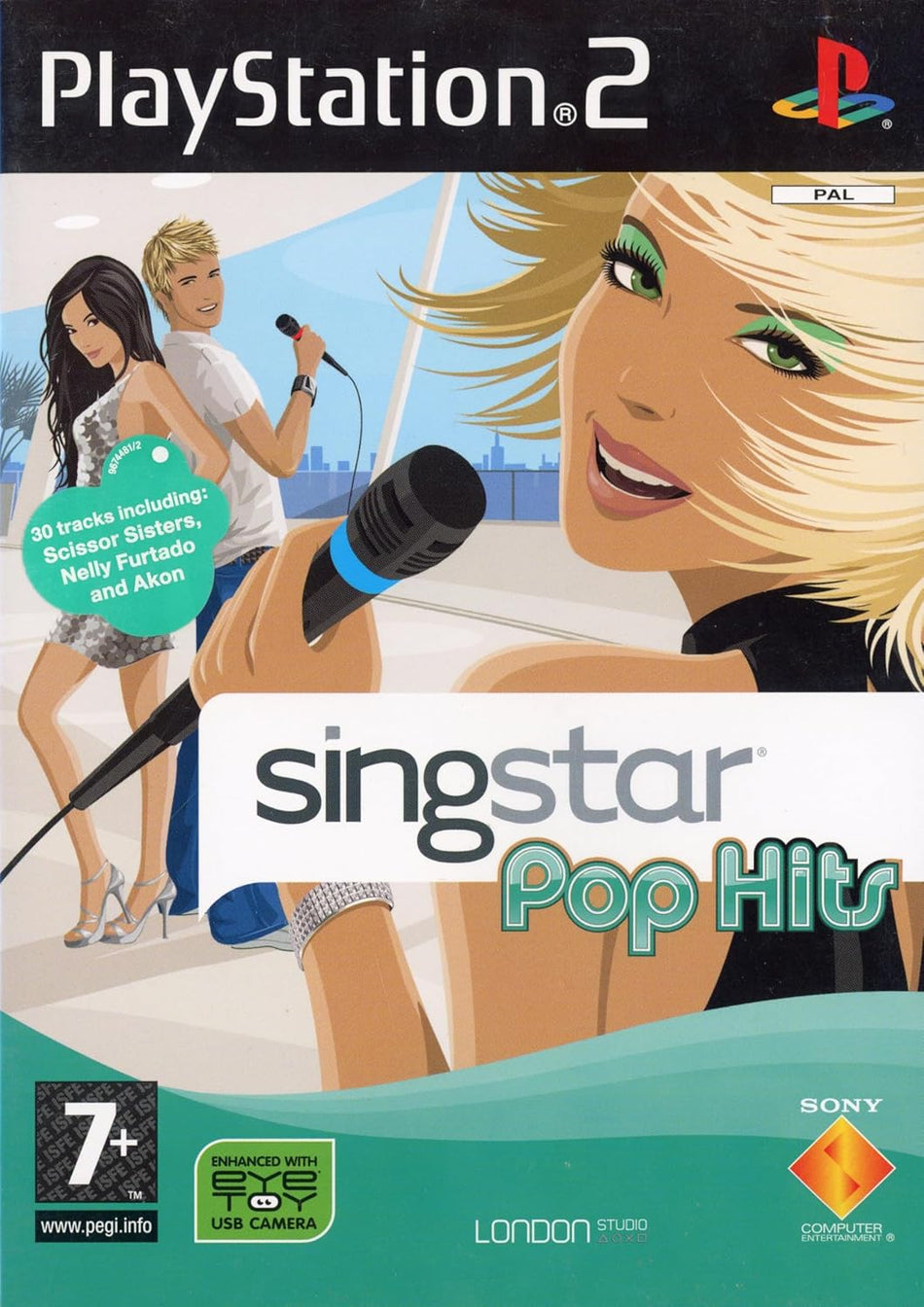 SingStar: Pop Hits [PlayStation 2, 2007] - GB