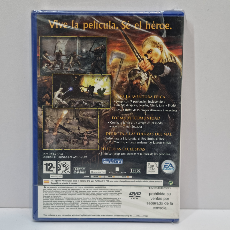 El Señor de los Anillos: el retorno del Rey - Promo Copy (No Barcode) [PlayStation 2, 2005] - ES