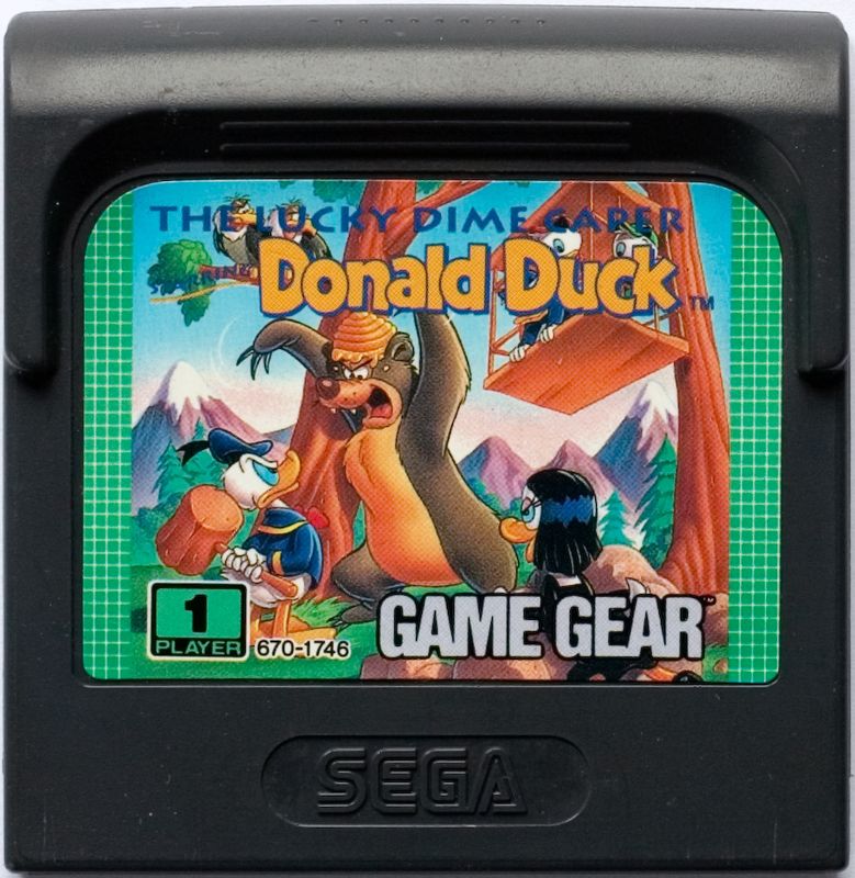 The Lucky Dime Caper starring Donald Duck [Game Gear, 1992] - GB