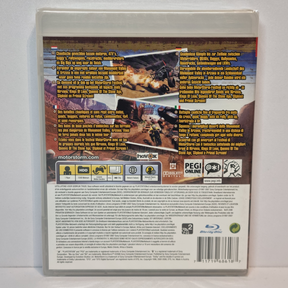 MotorStorm [PlayStation 3, 2008] - DE/FR/IT