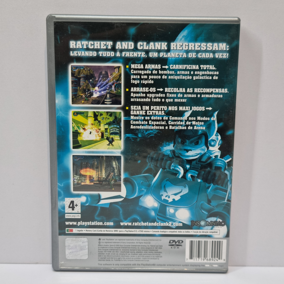 Ratchet & Clank 2 - Platinum [PlayStation 2, 2003] - PT