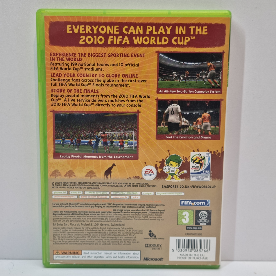 2010 FIFA World Cup South Africa [Xbox 360, 2010] - GB