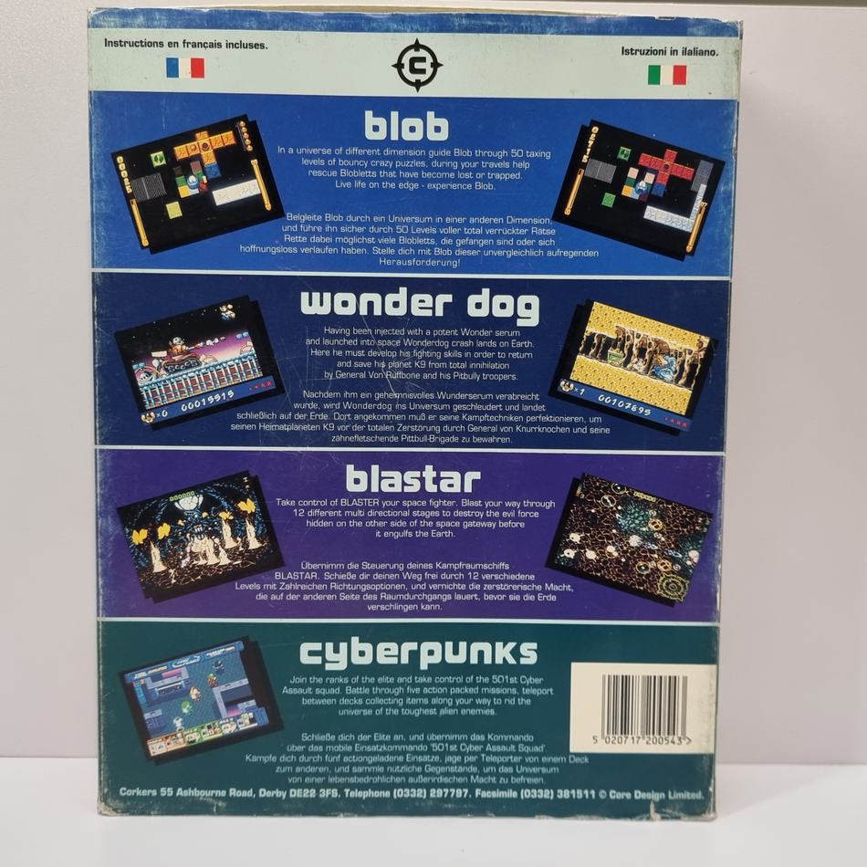 Corkers Compilation [Amiga, 1994] - FR/DE/IT/GB
