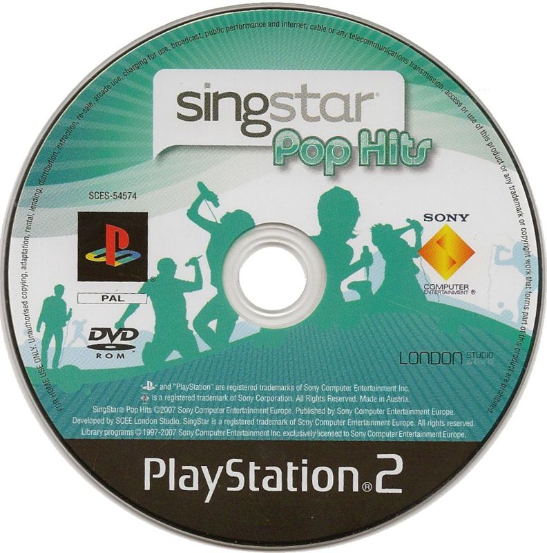 SingStar: Pop Hits [PlayStation 2, 2007] - GB