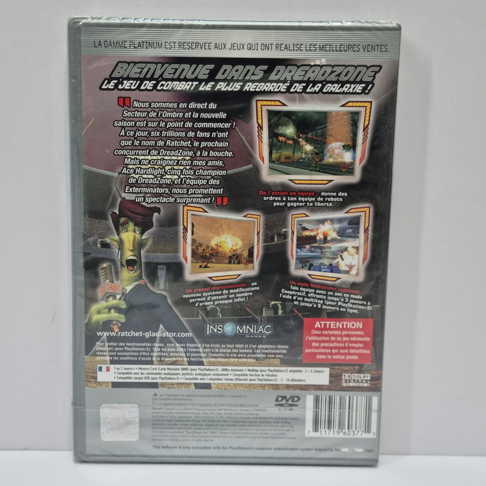 Ratchet: Gladiator - Platinum [PlayStation 2, 2006] - FR