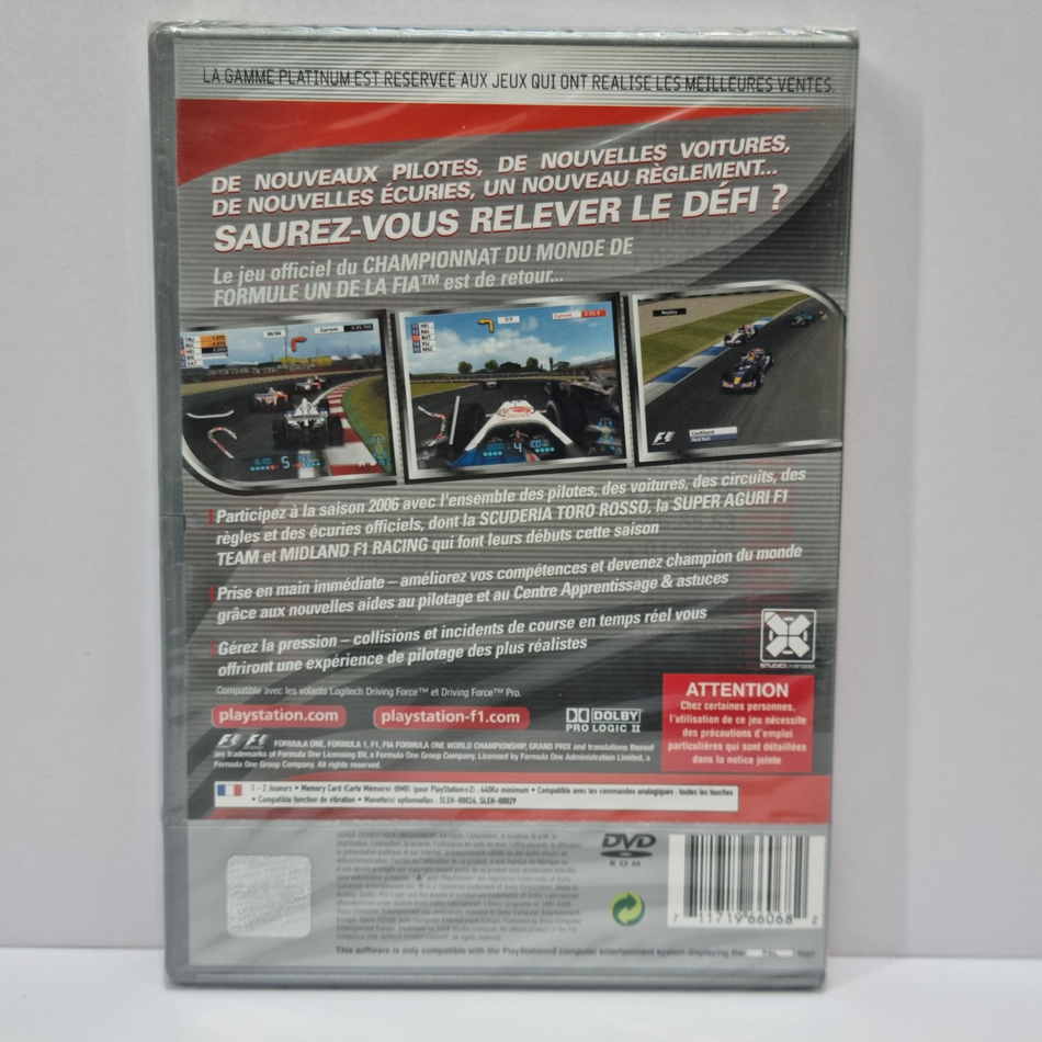 Formula One 06 - Platinum [PlayStation 2, 2006] - FR