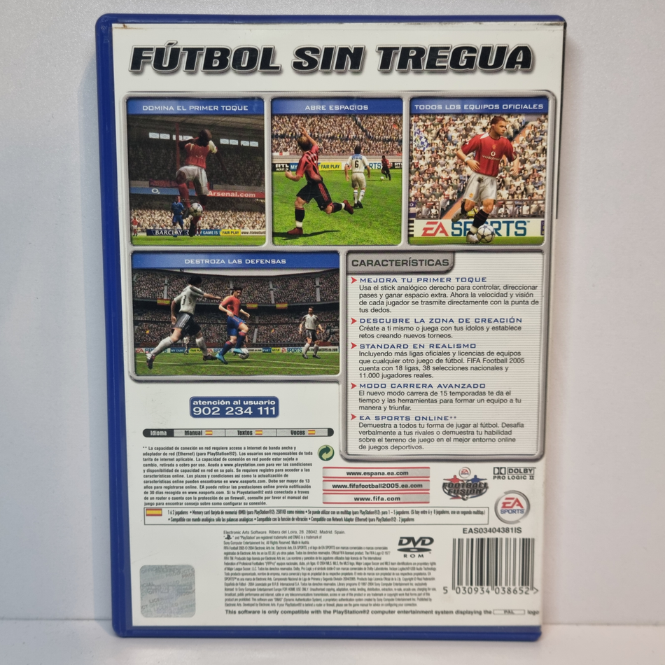 FIFA Football 2004 [PlayStation 2, 2003] - ES