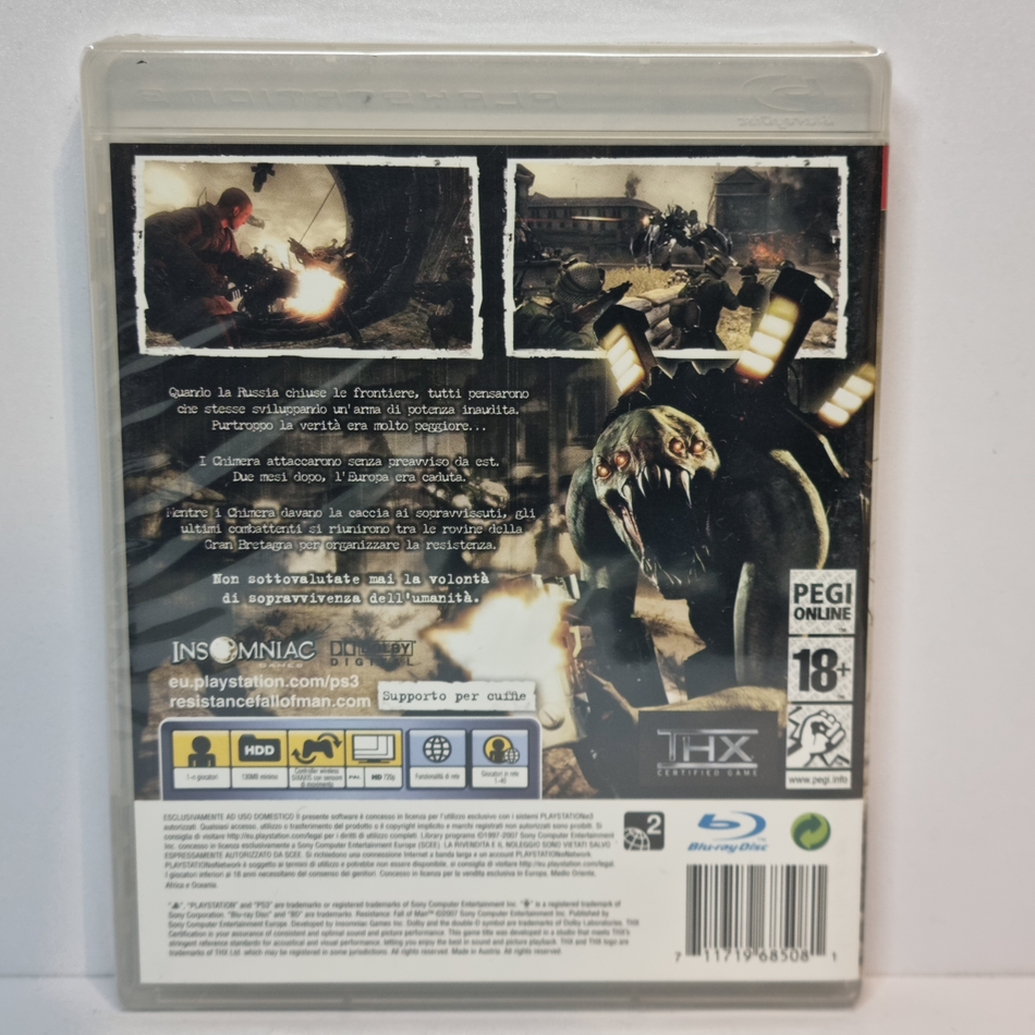 Resistance: Fall of Man [PlayStation 3, 2011] - IT
