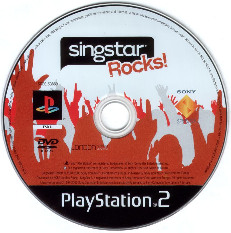 SingStar: Rocks! [PlayStation 2, 2006] - ES