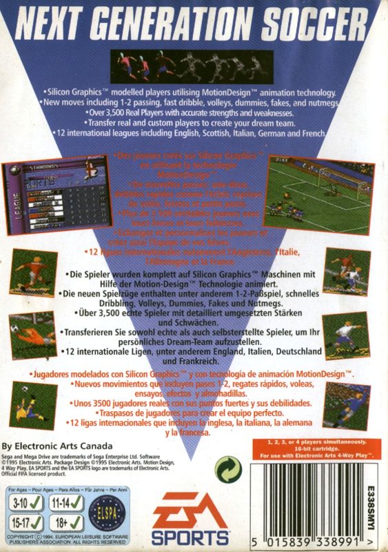 FIFA Soccer 96 [Genesis, 1996] - GB