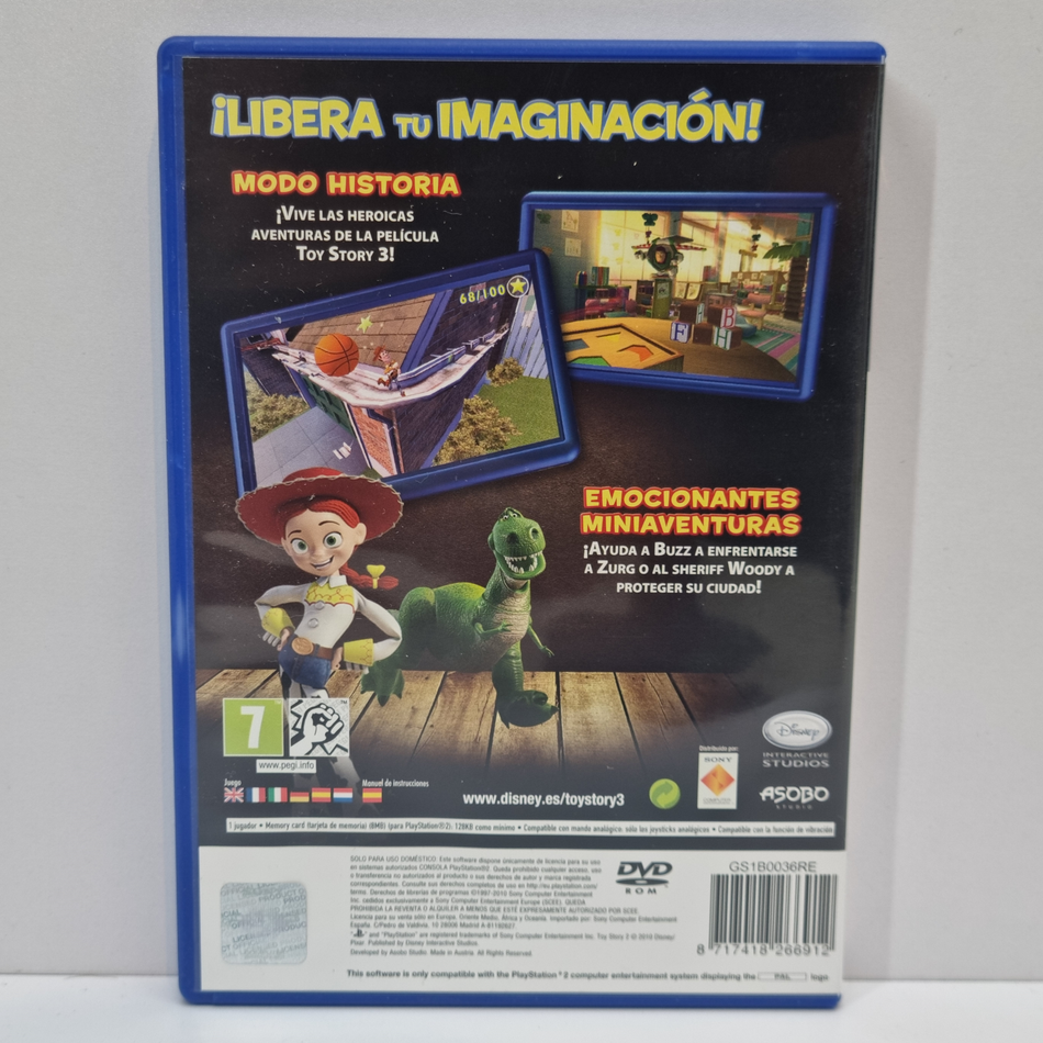 Disney•Pixar Toy Story 3 [PlayStation 2, 2010] - ES