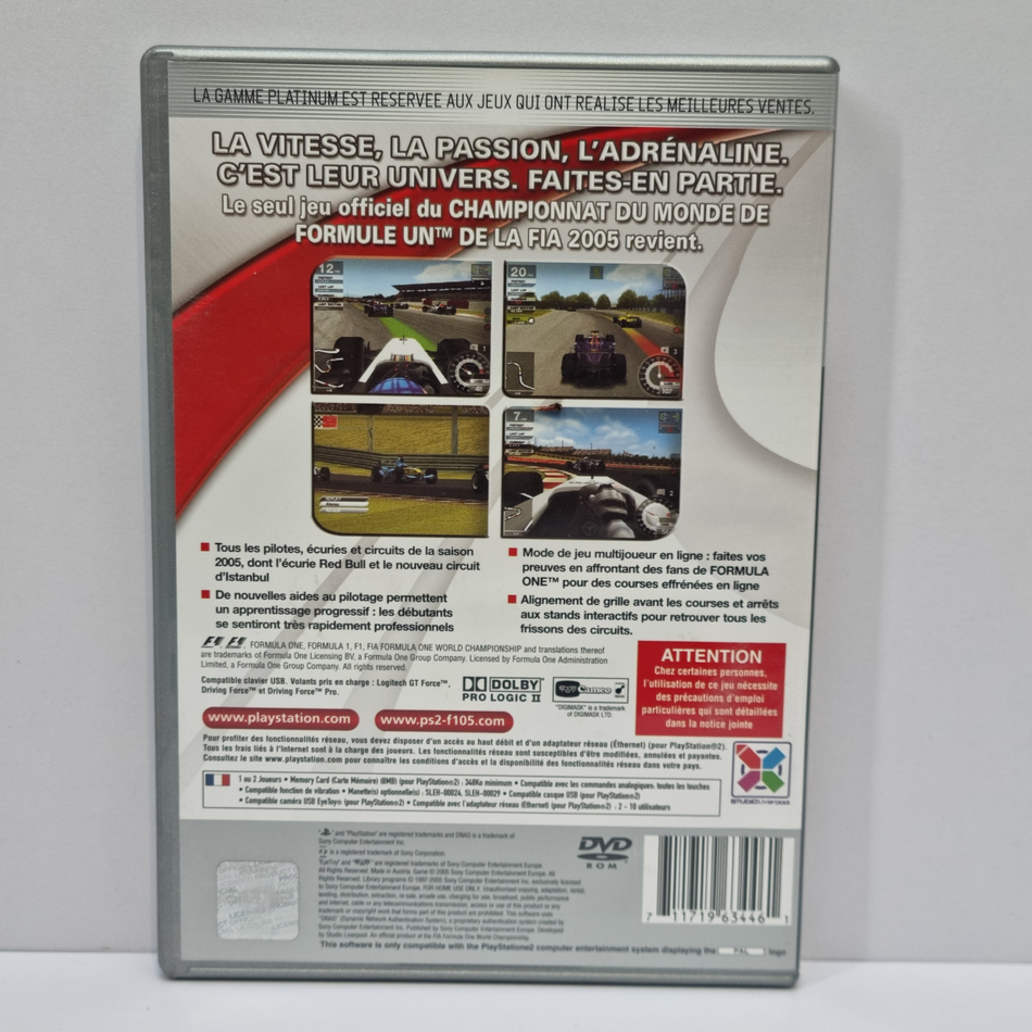 Formula One 05 [PlayStation 2, 2006] - FR