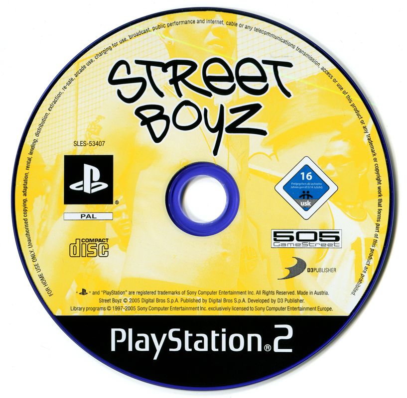 Street Boyz [PlayStation 2, 2004] - FR/DE/ES