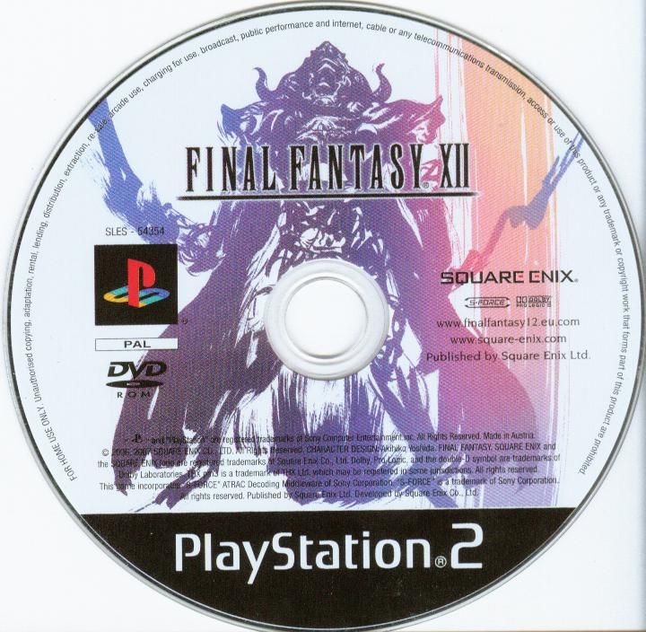 Final Fantasy XII [PlayStation 2, 2007] - FR