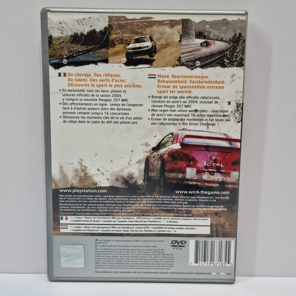 WRC 4: The Official Game of the FIA World Rally Championship - Platinum [PlayStation 2, 2005] - FR