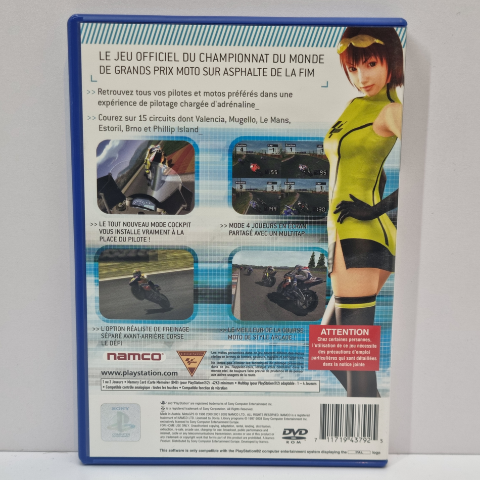 MotoGP 3 [PlayStation 2, 2003] - FR