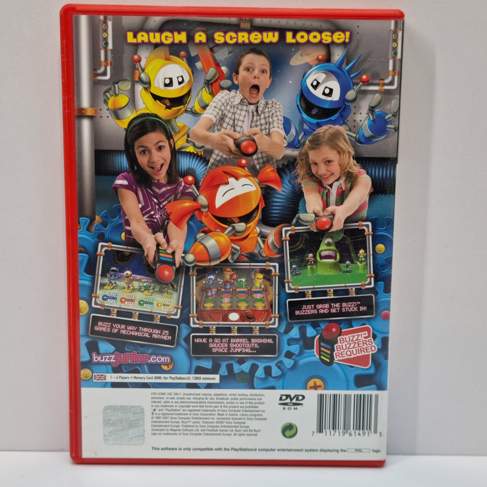 Buzz! Junior: RoboJam - Promo Copy (No Barcode) [PlayStation 2, 2007] - GB