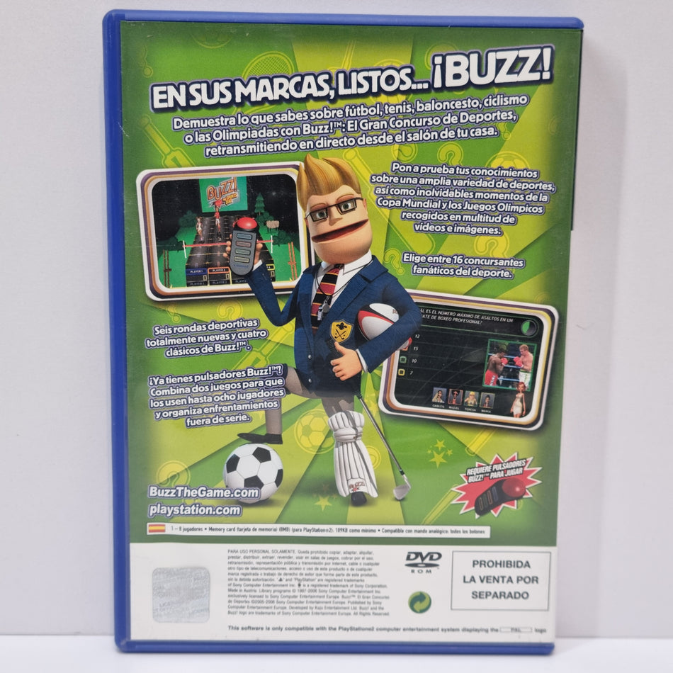 Buzz!: El Gran Concurso de Deportes [PlayStation 2, 2006] - ES