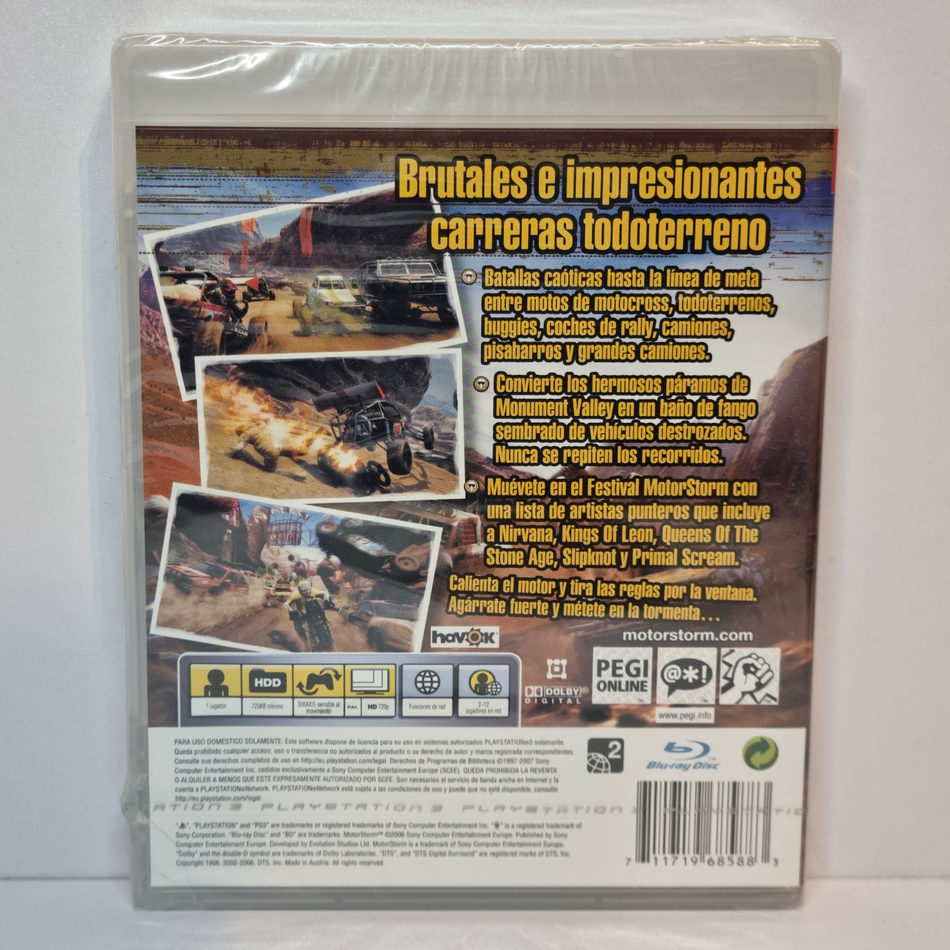 MotorStorm [PlayStation 3, 2008] - ES