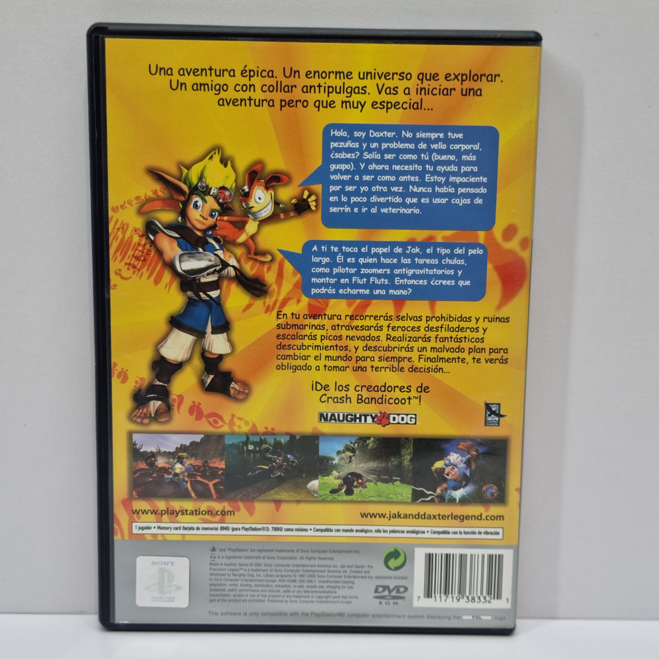 Jak and Daxter: El legado de los Precursores [PlayStation 2, 2002] - ES