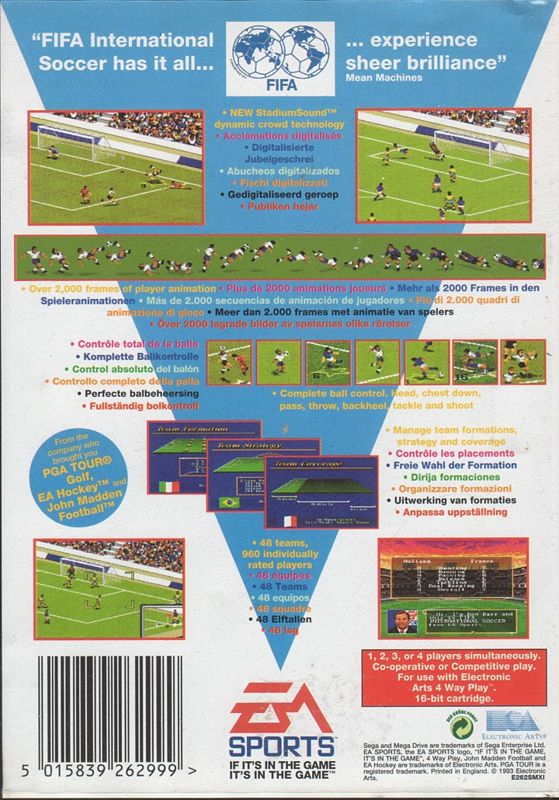 FIFA International Soccer [Genesis, 1994] - GB