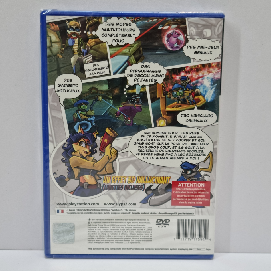 Sly 3: Honor Among Thieves [PlayStation 2, 2005] - FR