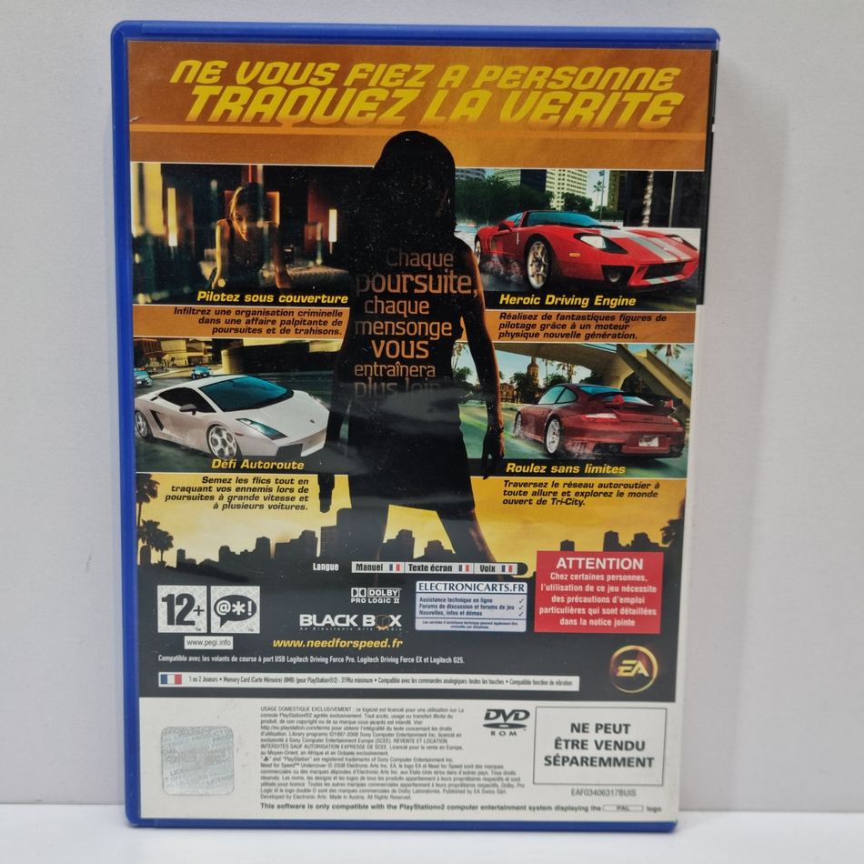 Need for Speed: Undercover [PlayStation 2, 2009] - FR