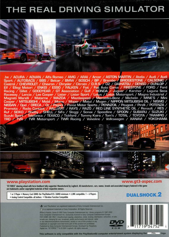 Gran Turismo 3: A-spec [PlayStation 2, 2001] - GB